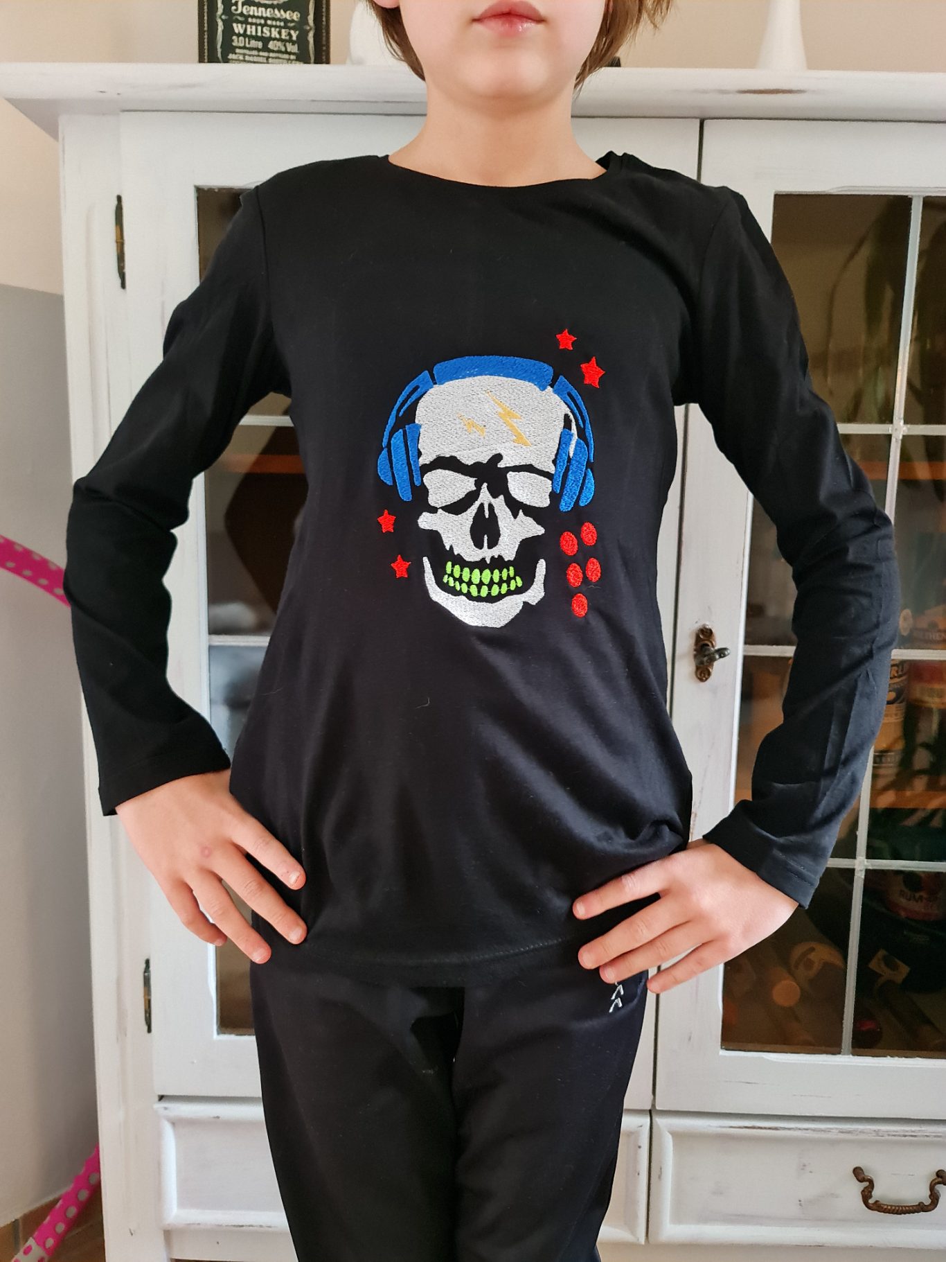 Shirt bestickt