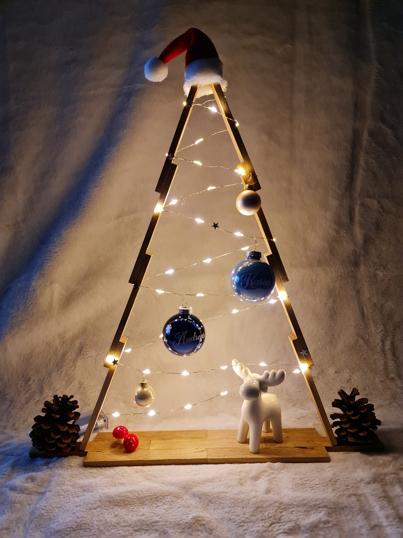 Weihnachtssbaum beleuchtet