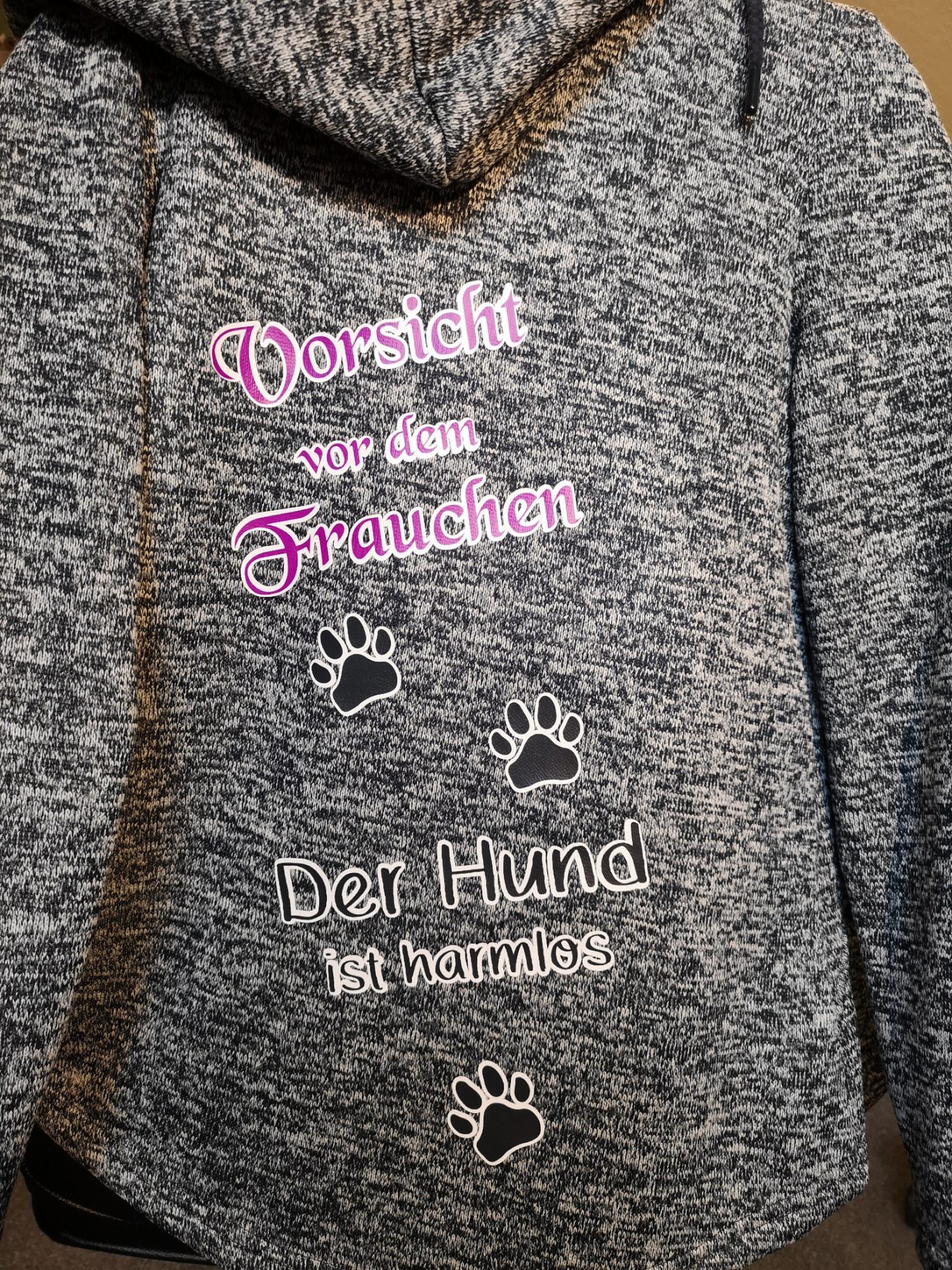 Fleecejacke bedruckt
