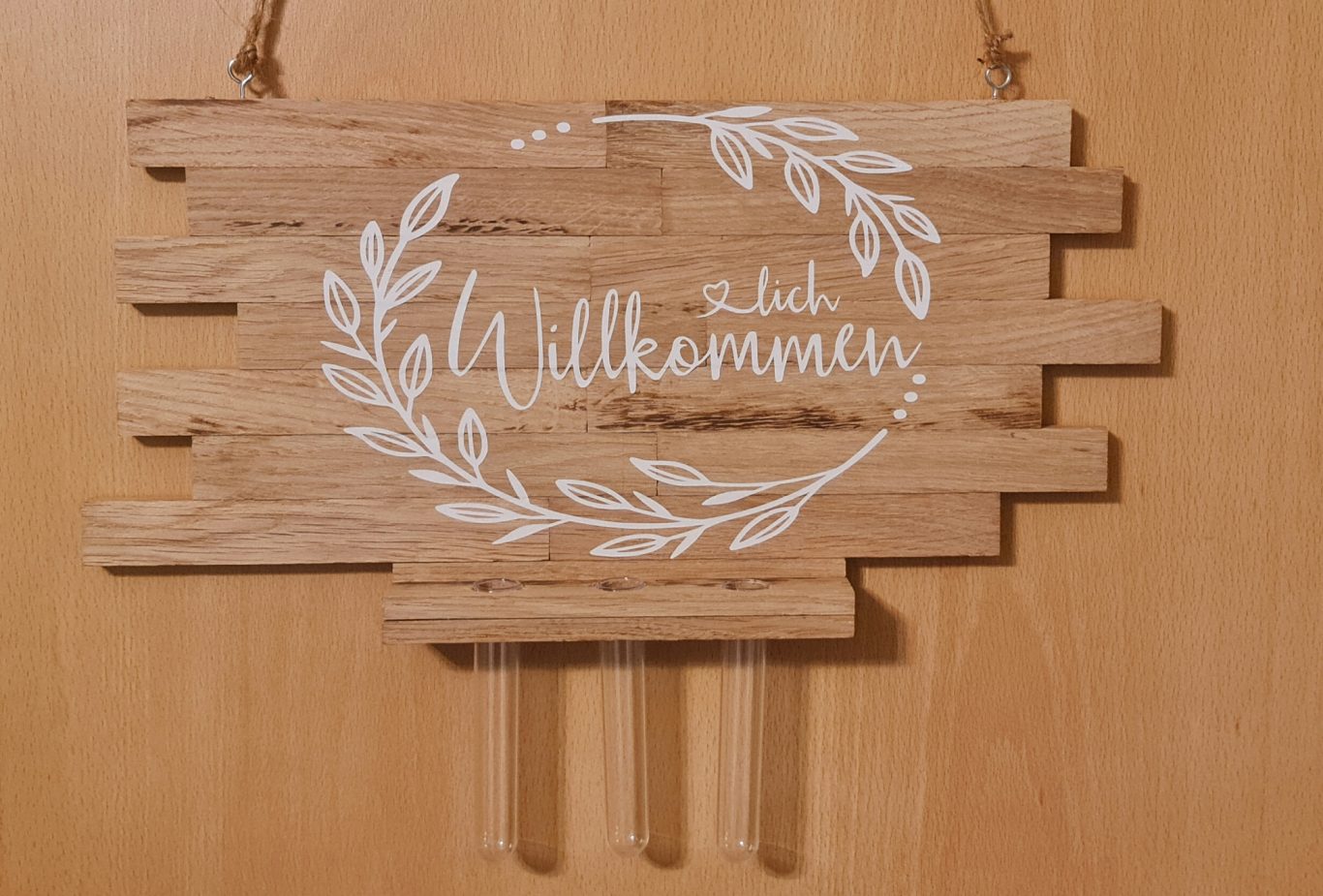 Willkommensschild