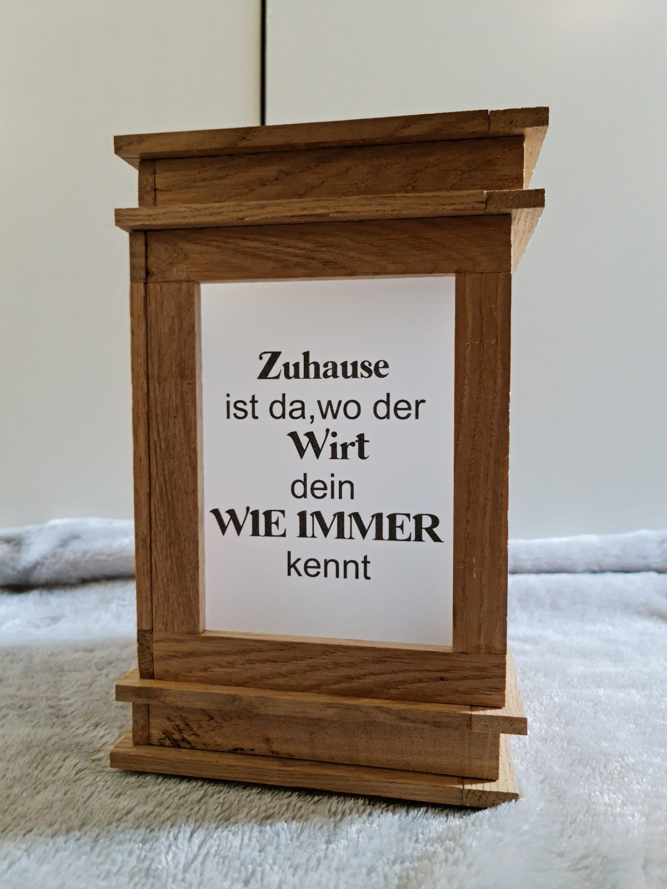 Holzlaterne