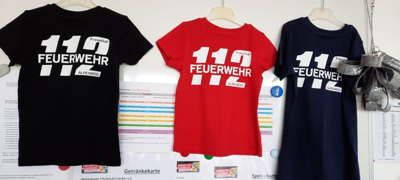 Shirts bedruckt